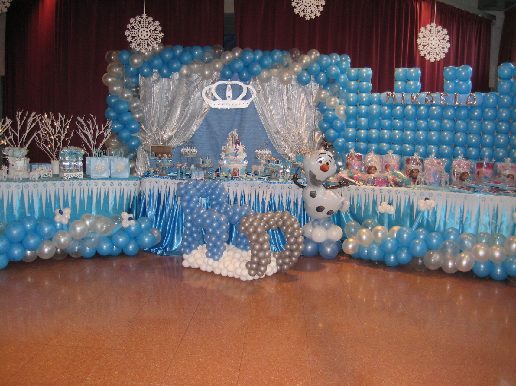ISOLA EVENTI party planners & balloon lab. Caramellata per festa a tema  Frozen